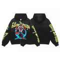 Vale Forever Rebel Rider Graphic Zip-Up Hoodie