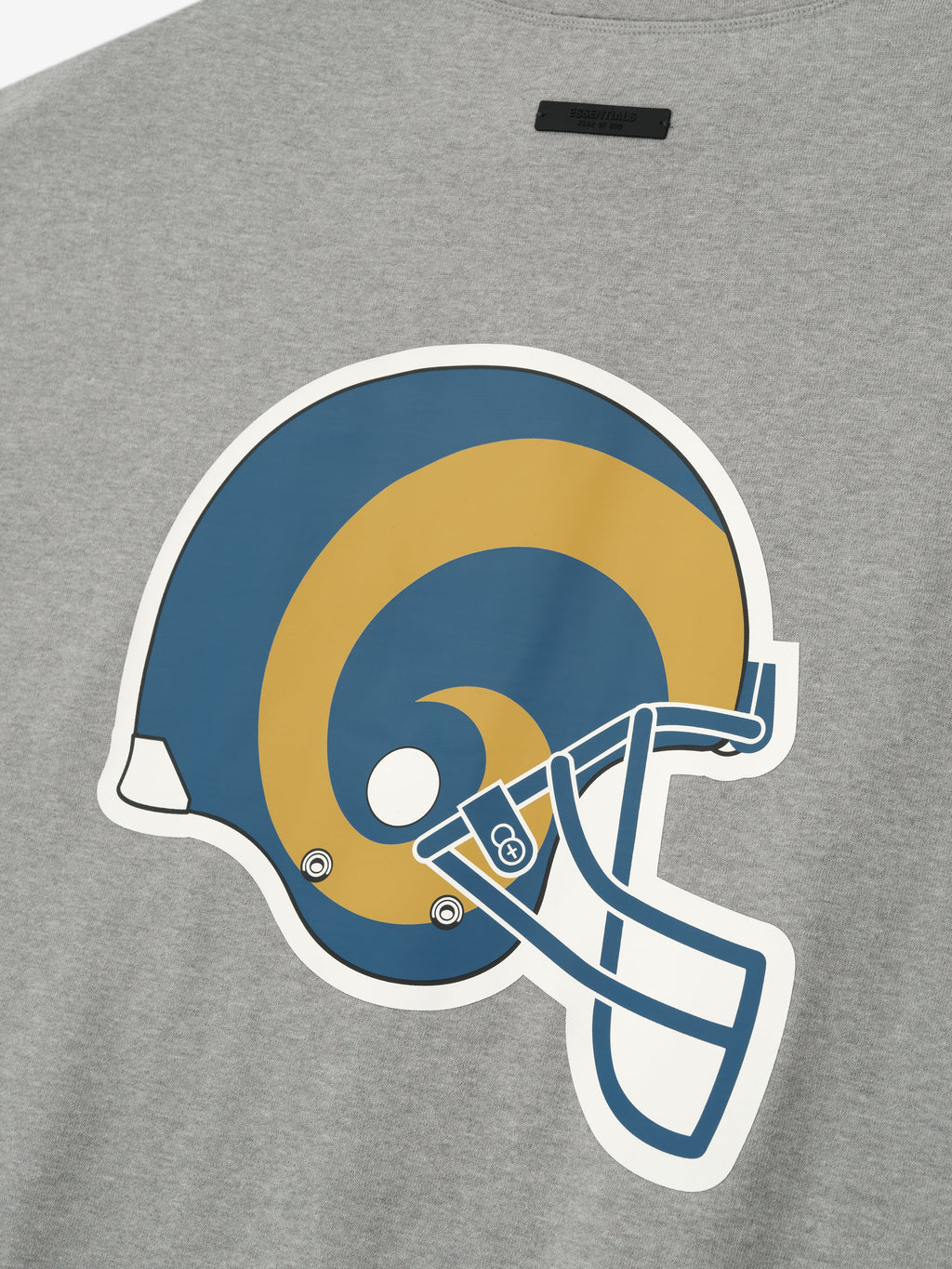Fear Of God Essentials Rams 90s 3/4 Sleeve Football Tee