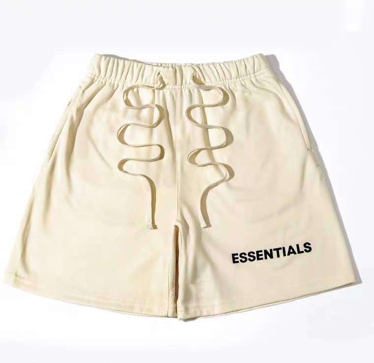 Muscle exercise and fitness shorts, loose casual running five quarter pants, sports pants, FOG ESSENTILLS shorts (1)