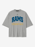 Fear Of God Essentials Rams 90s 3/4 Sleeve Football Tee