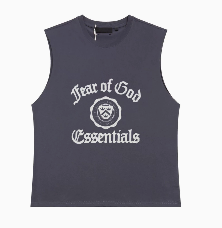 ESSENTIALS Gothic Crest Sleeveless Tank