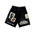 Black “Chaos” Carpenter Shorts