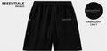 ESSENTIALS Utility Cargo Fleece Shorts