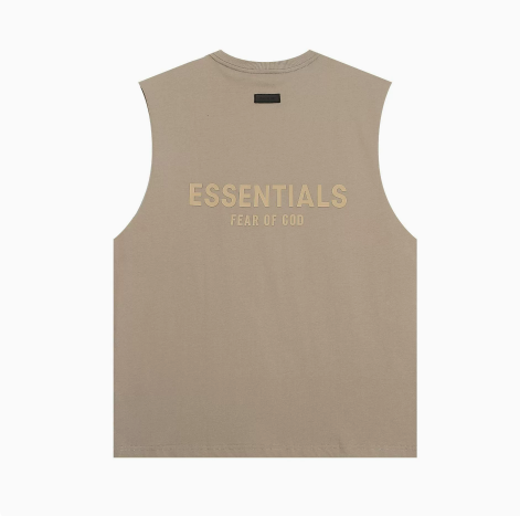 ESSENTIALS Back Logo Sleeveless Tank