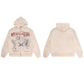 Vale Forever Vintage Script Graphic Hoodie – Distressed Streetwear