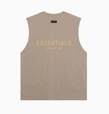 ESSENTIALS Back Logo Sleeveless Tank