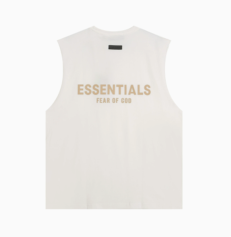 ESSENTIALS Back Logo Sleeveless Tank