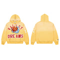 Vale Forever Yellow Dreams Racing Hoodie – Retro Graphic