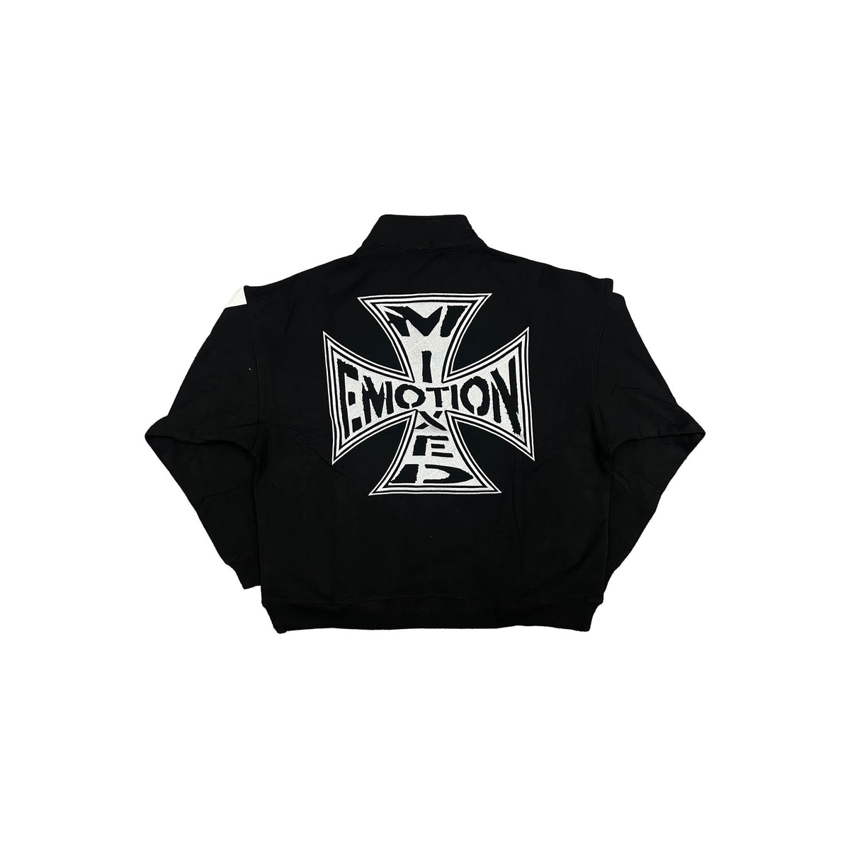 Black “Quarter” zip Jacket