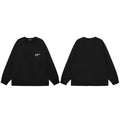 ERD Micro Logo Long Sleeve T-Shirt — Black