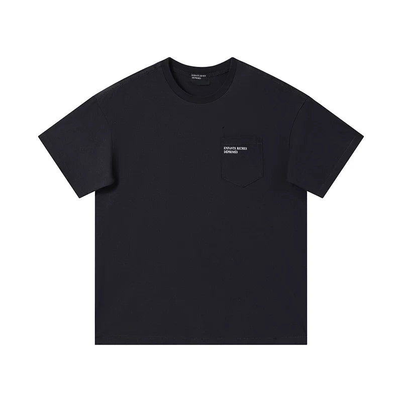 ERD Logo Pocket T-Shirt — Black