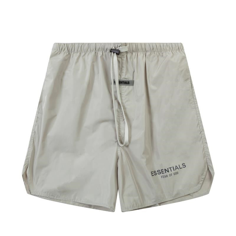 FOG Double Line ESSENTIALS Nylon Shorts Summer Sports Thin Pentagram Pants Men's Sweat Absorbing Quick Drying Breathable