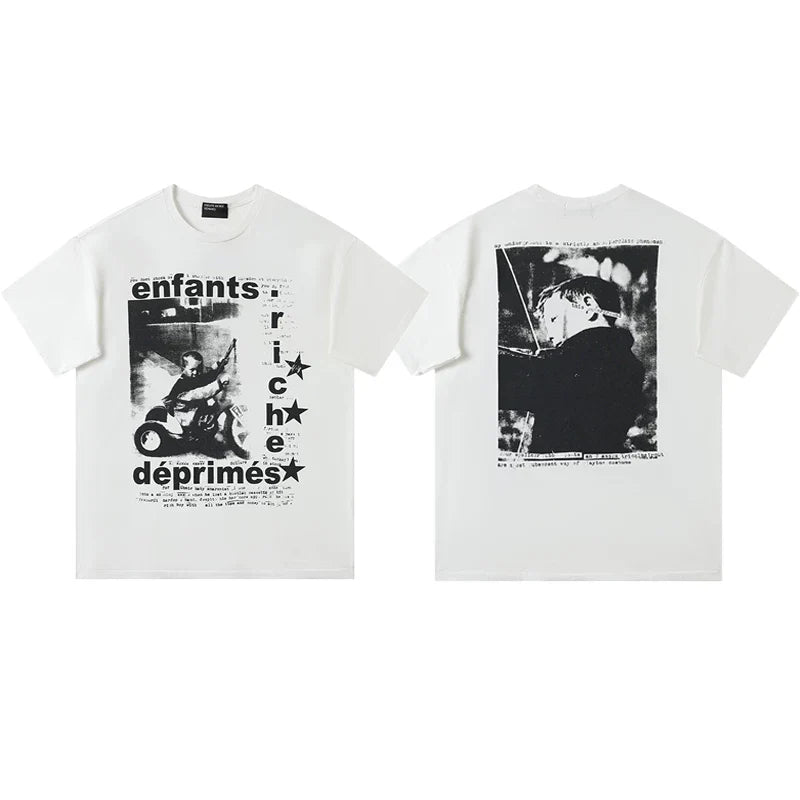 ERD Archery Boy Front & Back T-Shirt — White
