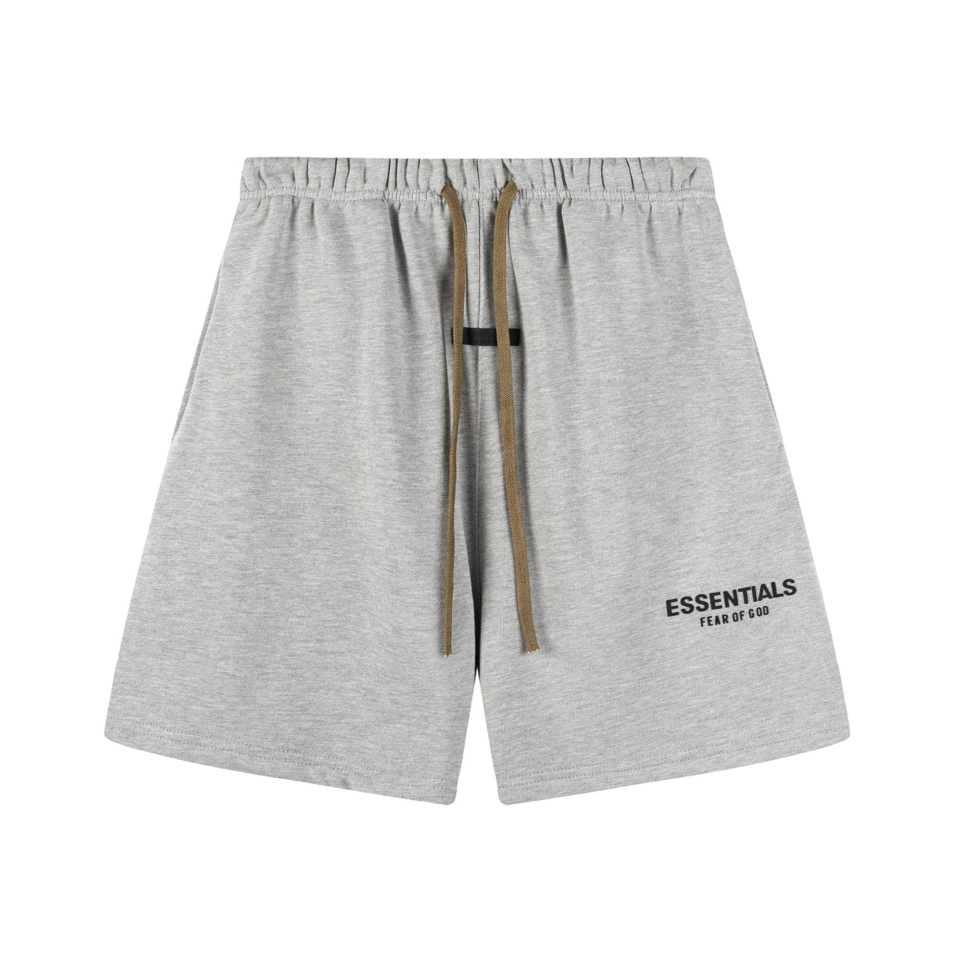FOG new double line ESSENTIALS cotton sports shorts casual five quarter pants street trendy loose high street three-dimensional t