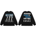 ERD “Bonds of Matrimony / Madonna Bound & Gagged” Long Sleeve T-Shirt — Black