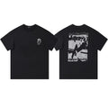 ERD “Riot” Masked Figure T-Shirt — Black