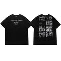 ERD “Junkie” Poster Grid T-Shirt — Black