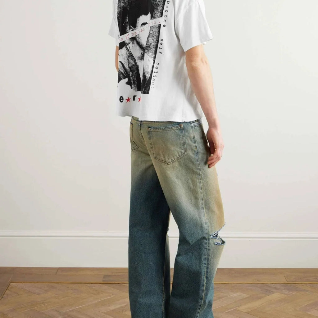 ERD “Teen Just Wanted Love” Tabloid T-Shirt — White