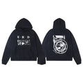 ERD “In the History of the War” Pullover Hoodie — Black