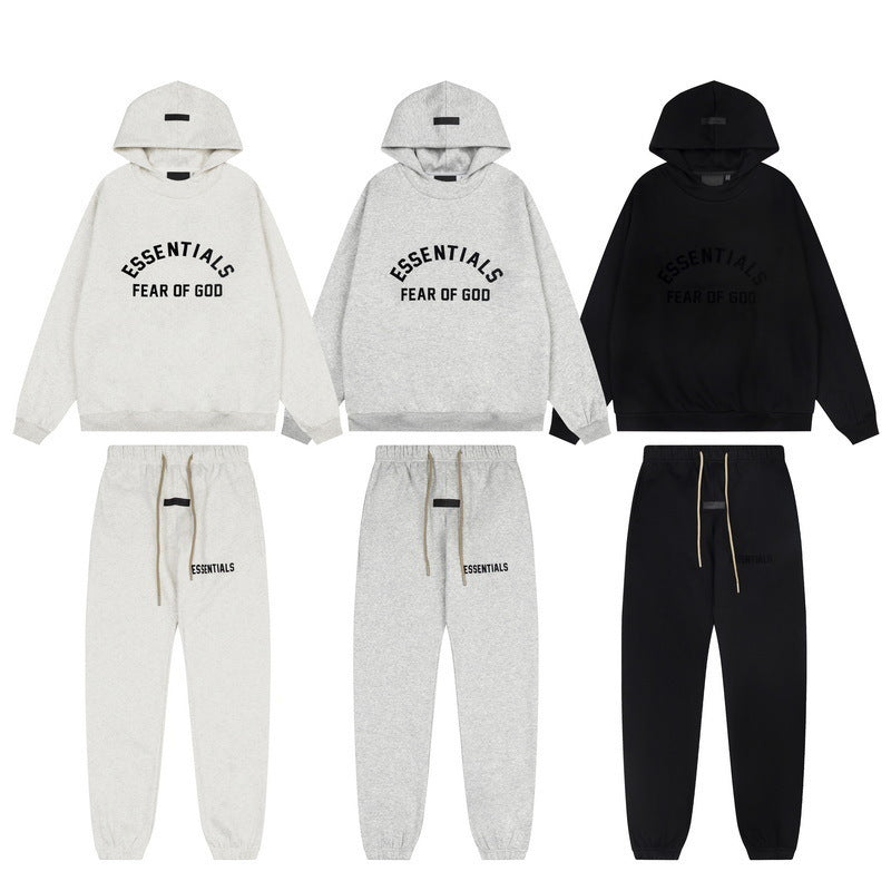 FOG hoodie FEAROFGOD letter ESSENTIALS hooded set FearofGod spring hoodie
