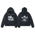 ERD “Architettura di Mussolini” Pullover Hoodie — Washed Black