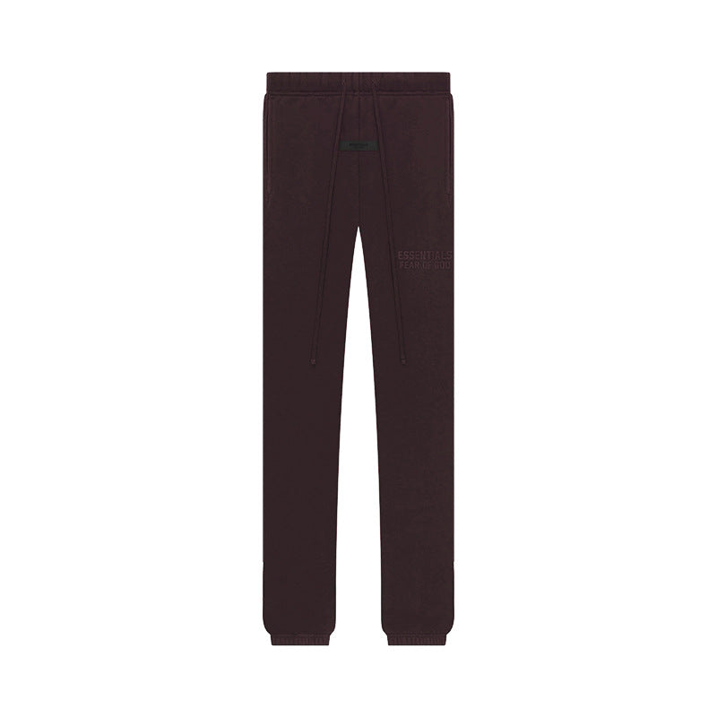 FOG Season 9 Double Line ESSENTIALS Casual Pants High Street Trendy Loose Casual Drawstring Pants