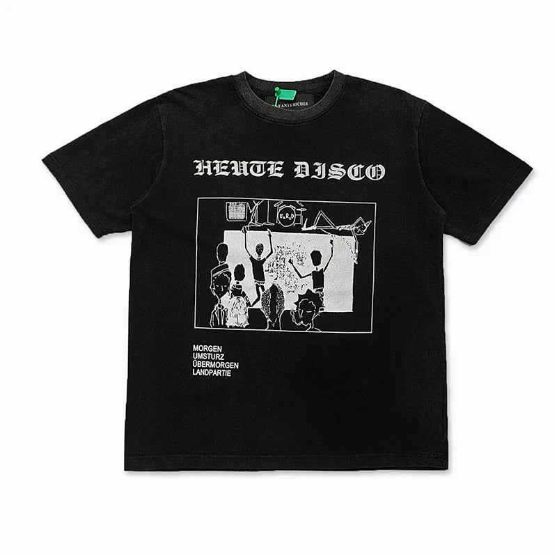 ERD “Heute Disco” T-Shirt — Black