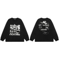 ERD “Say Goodbye to the Ground” Long Sleeve T-Shirt — Black