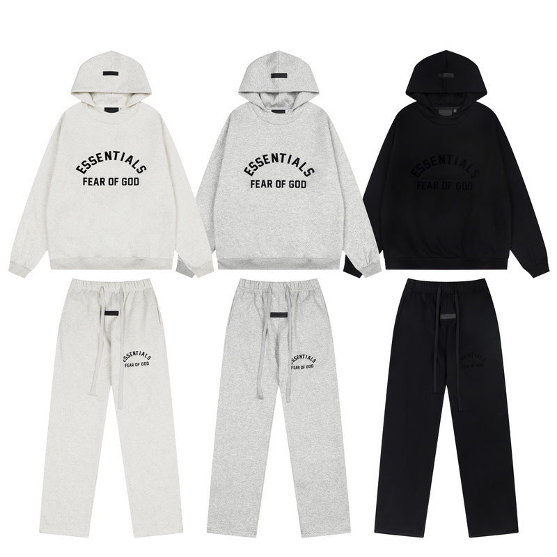 FOG hoodie FEAROFGOD letter ESSENTIALS hooded set FearofGod spring hoodie