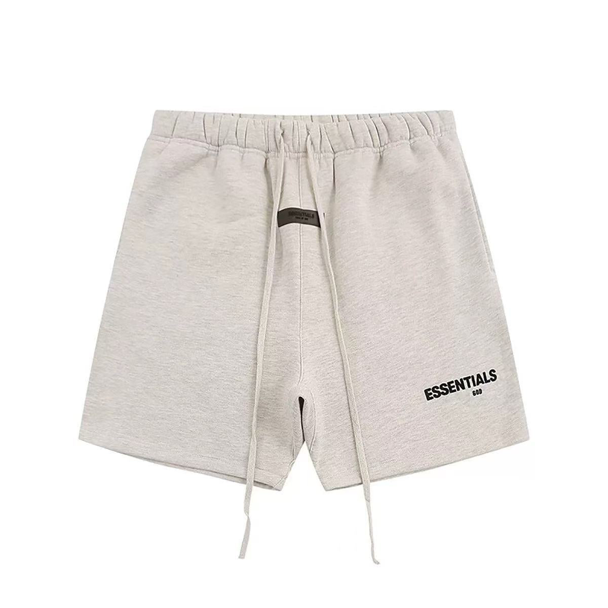 Ningbo Cross border SS22-ESSENTIAL Small Label Plush Casual Thin Velvet Shorts Street Couple Street Trendy Style