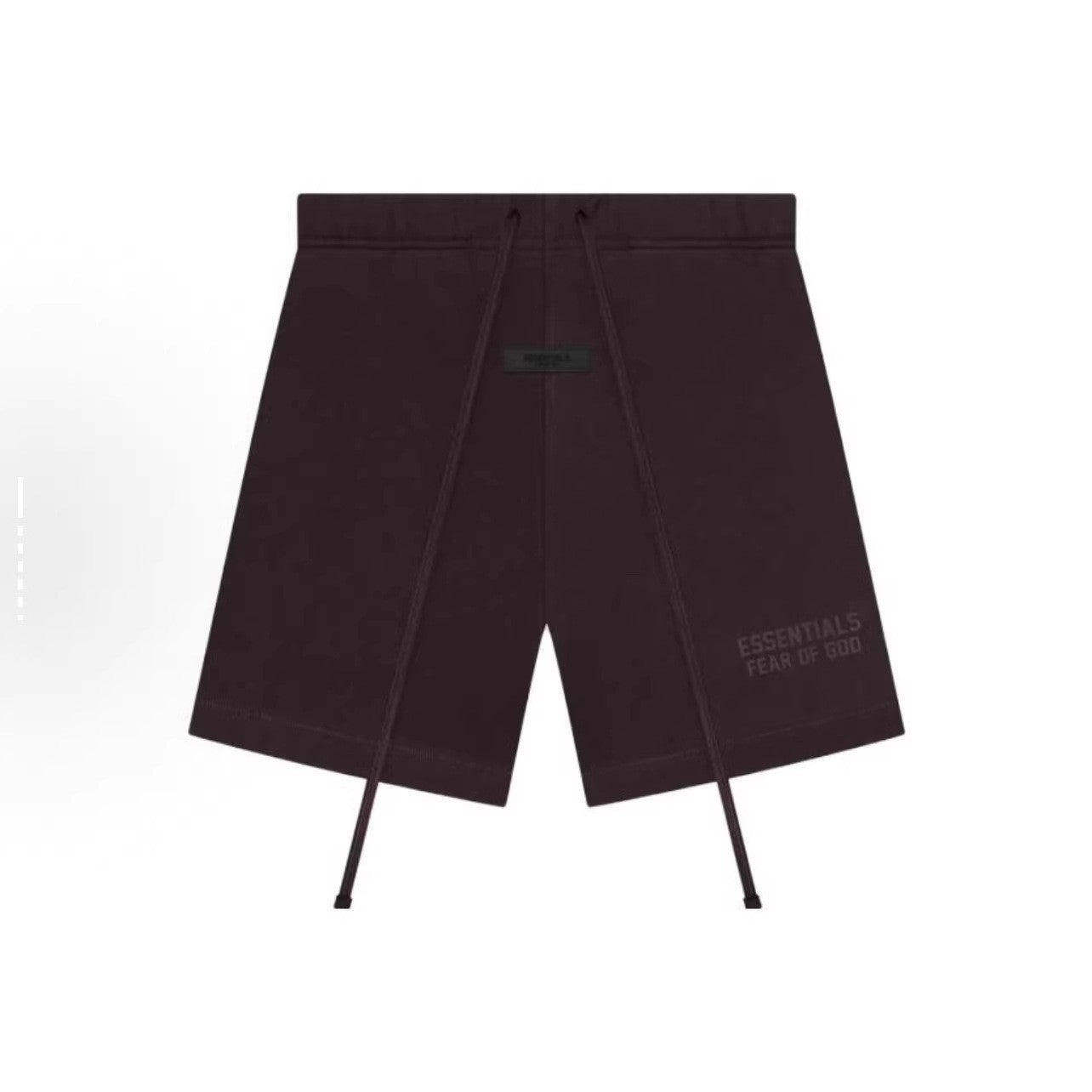 EssentialsDrop2SS23SS23Drop2TerryShortPlum Solid Color Drawstring Short