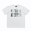 ERD Four-Panel Teeth Grid T-Shirt — White