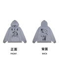 ERD “Dressing Up” Pullover Hoodie — Silver Gray