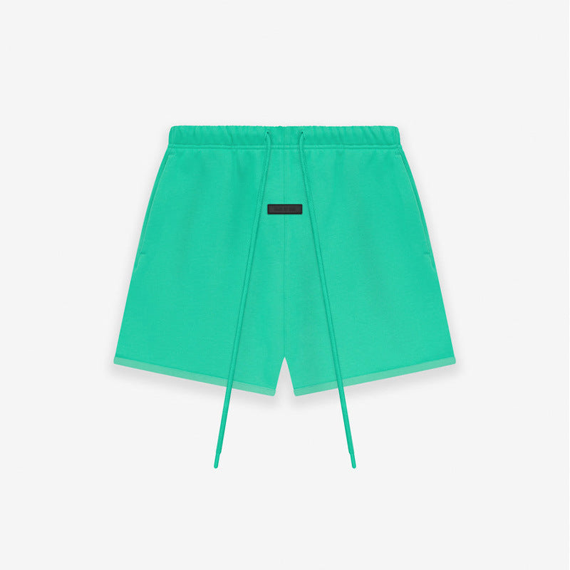 2024 SS FOG sub line ESSENTIALS casual velvet shorts street trend unisex