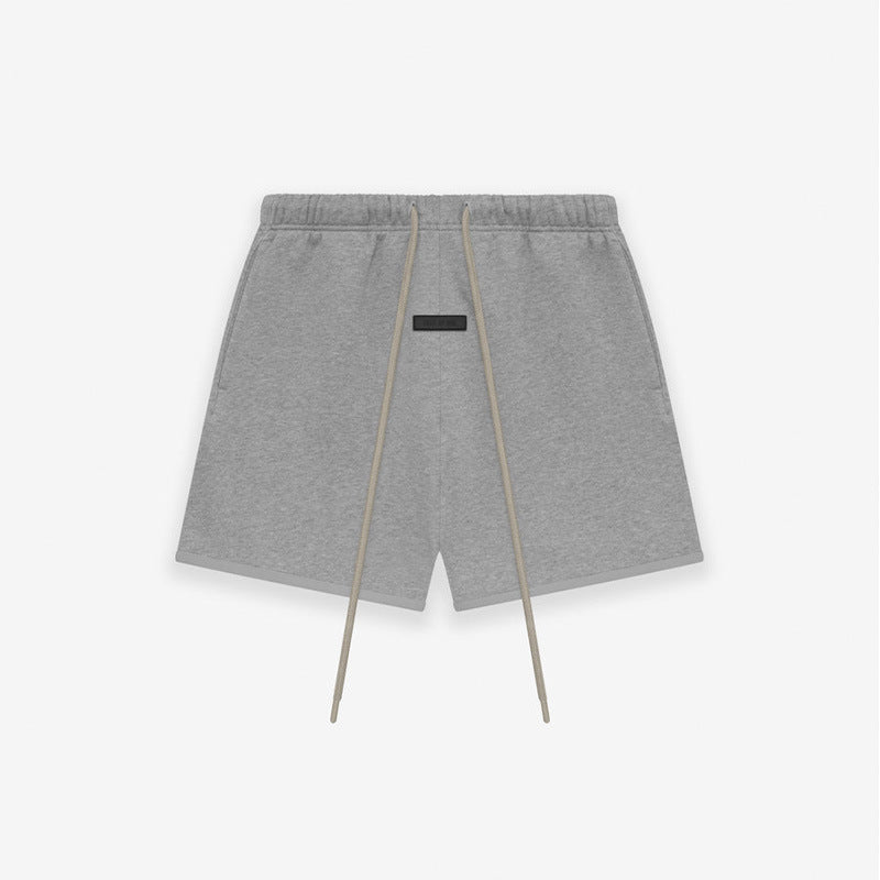 2024 SS FOG sub line ESSENTIALS casual velvet shorts street trend unisex