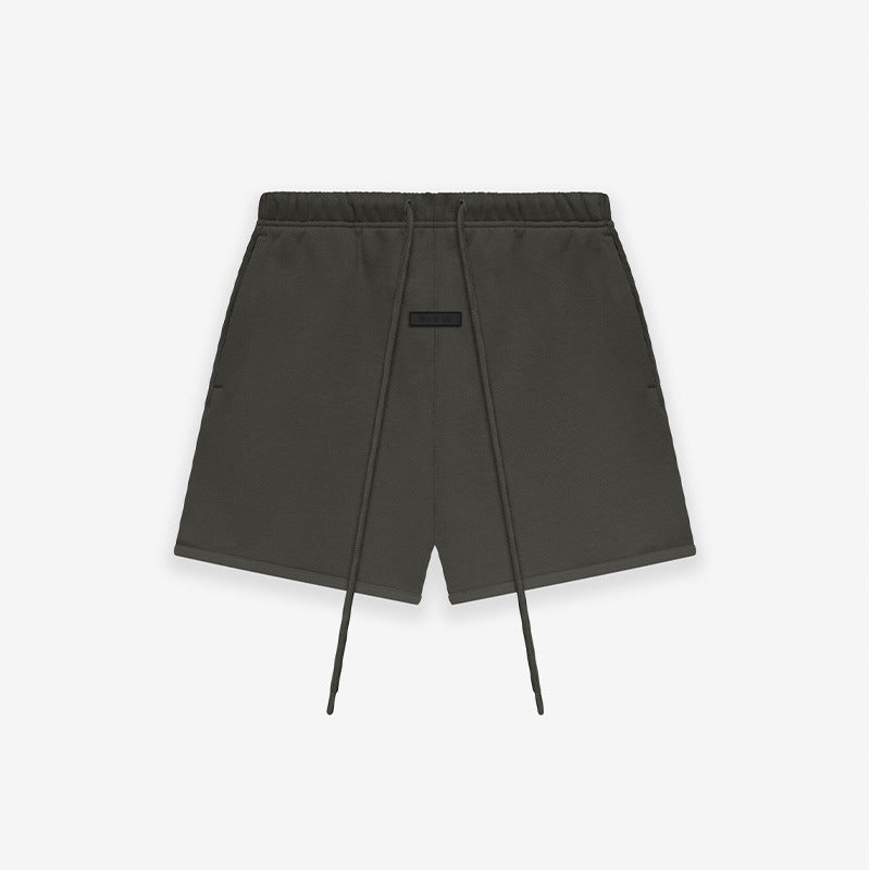 2024 SS FOG sub line ESSENTIALS casual velvet shorts street trend unisex