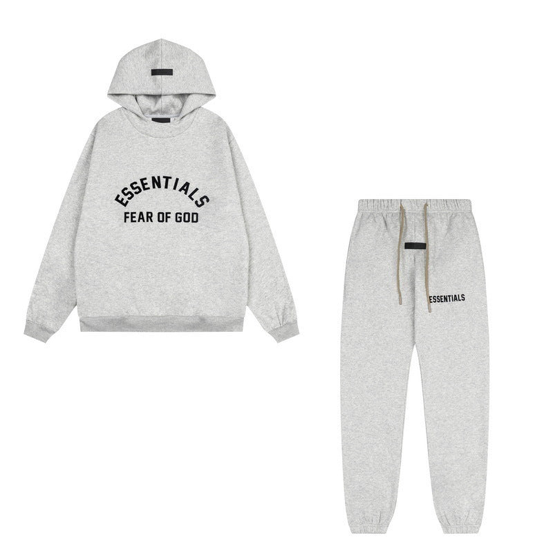 FOG hoodie FEAROFGOD letter ESSENTIALS hooded set FearofGod spring hoodie