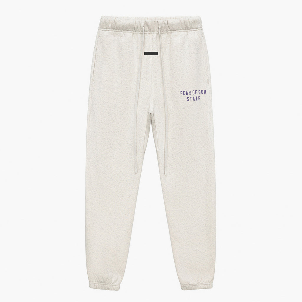 24 new ESSENTIALSZONE autumn and winter casual plush loose letter printed ankle pants for both men and women