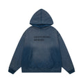 ERD Full Name Pullover Hoodie — Washed Blue