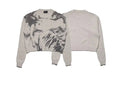 ERD Reclining Nude Figure Jacquard Knit Sweater - Oatmeal