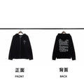 ERD Christian at the Dance Graphic Zip-Up Hoodie — Black