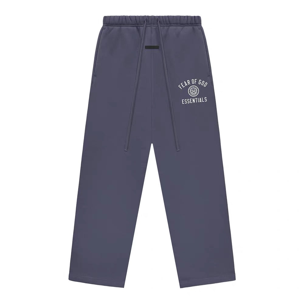 ESSENTIALSHHH Autumn/Winter Plush American High Street Trendy Brand Casual Loose Couple Pants Men's and Women's Bathroom Pants Men's