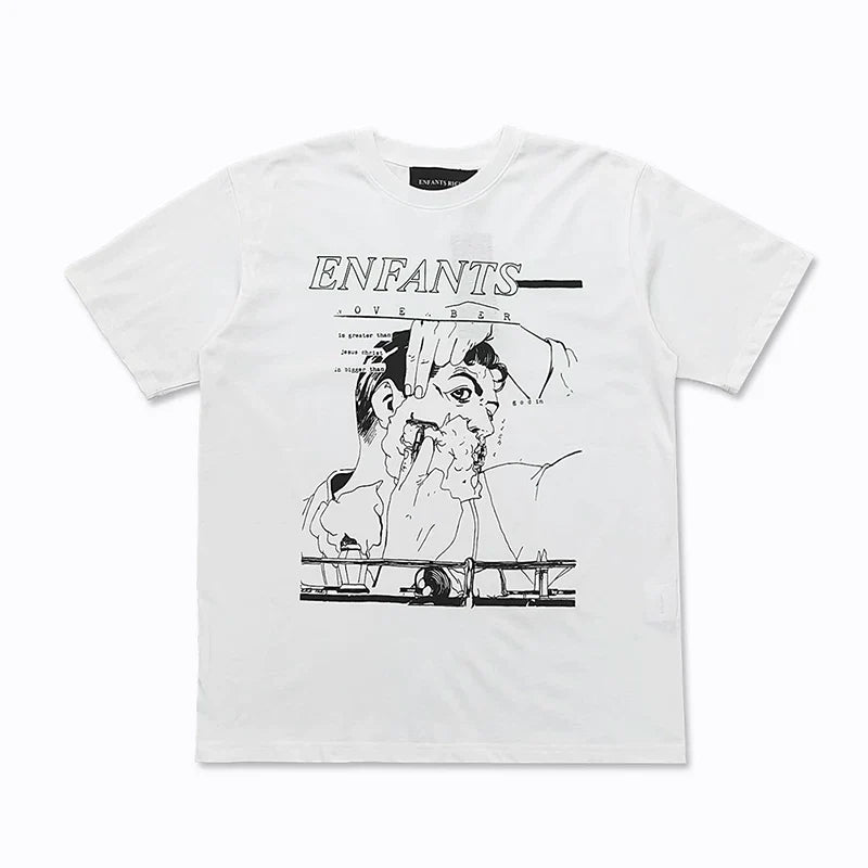 ERD “Love Over” Figure T-Shirt — White