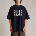 Double Line ESSENTIALS American High Street Summer New T-shirt Co branded Team Series Short Sleeve Men's and Women's Same Style