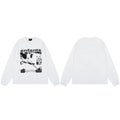 ERD “enfants / déprimés” War Photo Long Sleeve T-Shirt — White