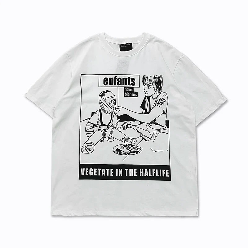 ERD “Vegetate in the Halflife” T-Shirt — White