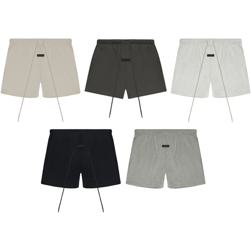2024 SP FOG sub line ESSENTIALS American casual rolled edge loose cross-border shorts