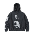 ERD 24SS Madonna Zip-Up Hoodie — Washed Black