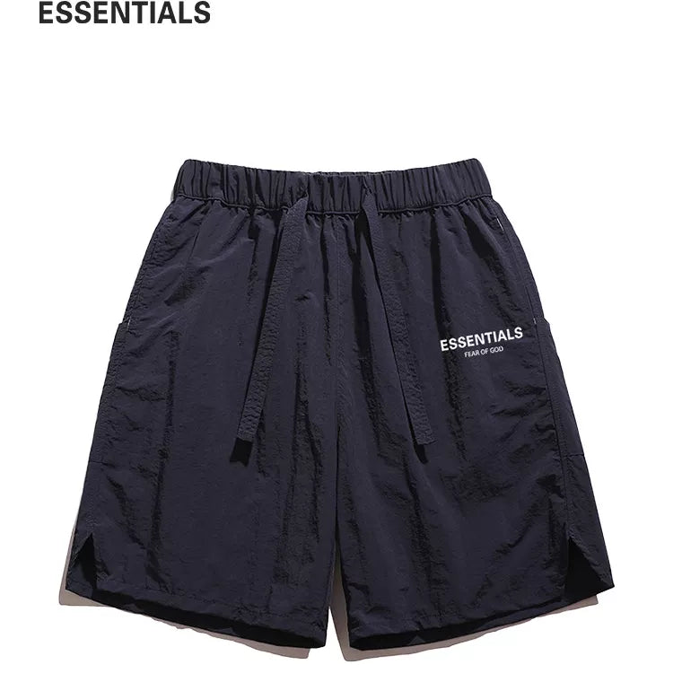 ESSENTIALS official shorts for couples in summer, new American style loose quick drying breathable sports five quarter pants