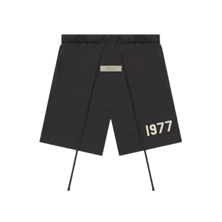 2024 New Style 1977 Plush Printed Men's Loose Casual Shorts Trendy Brand Street Pentagram Pants Summer Versatile